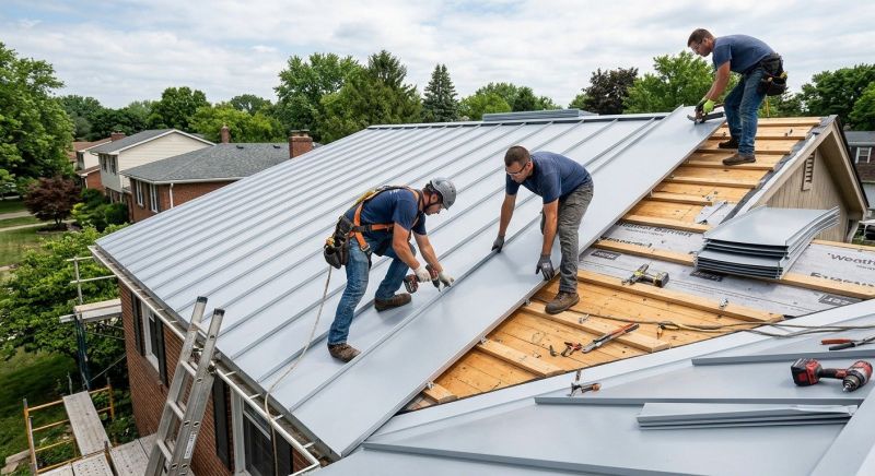 Aluminum Roof Construction in Monument, CO