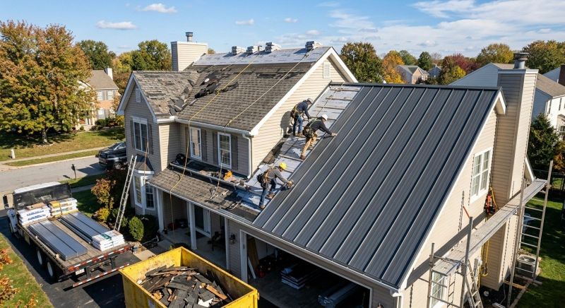 Aluminum Roof Replacement in Teller County, CO