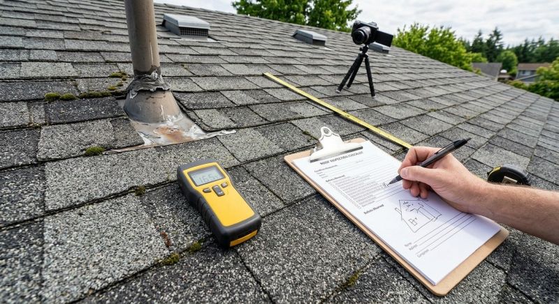 Asphalt Roof Inspection in Sedalia, CO