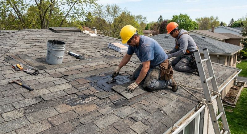 Asphalt Roof Repair in Palmer Lake, CO