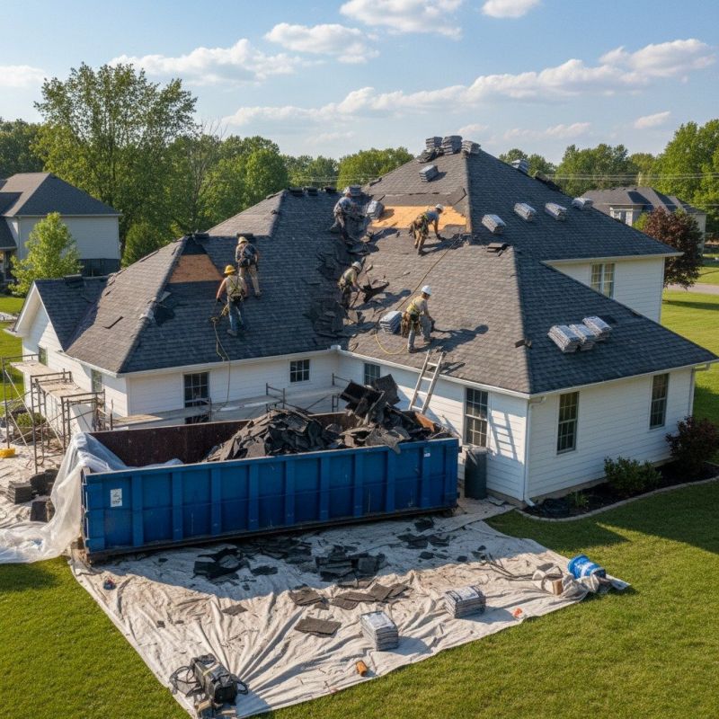 Asphalt Roof Replacement in Peyton, CO