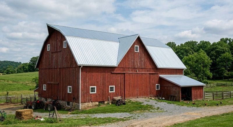 Barn Roof Replacement in Elbert, CO