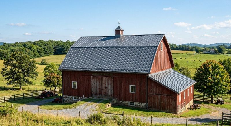 Barn Roof Replacement in Elizabeth, CO