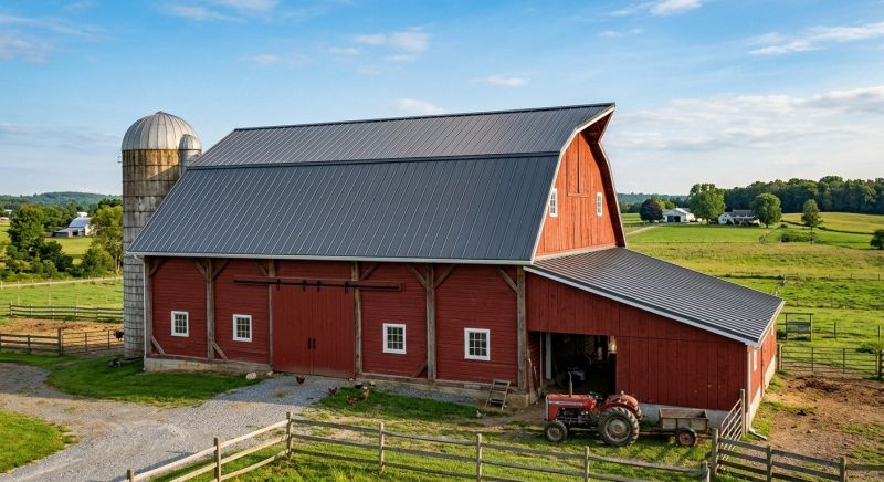 Barn Roof Replacement in Palmer Lake, CO