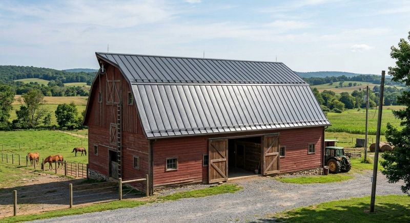 Barn Roof Replacement in Teller County, CO