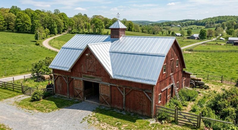 Barn Roof Replacement in Woodland Park, CO