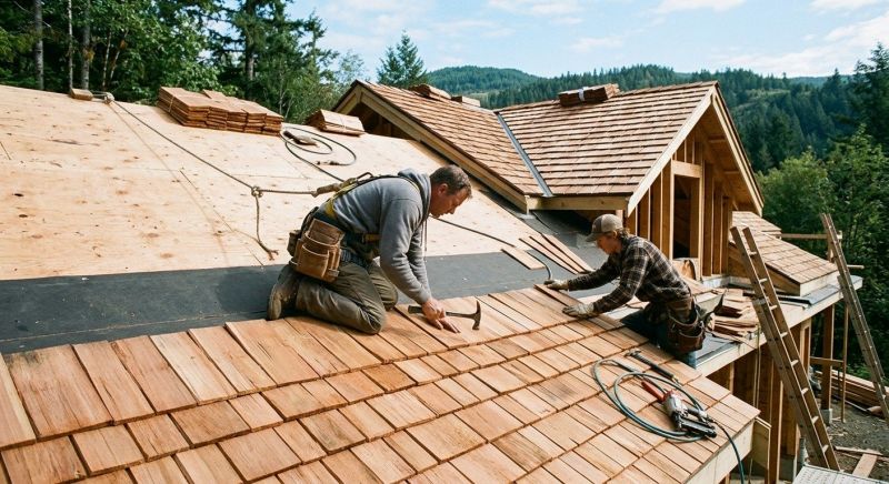 Cedar Roof Construction in Monument, CO