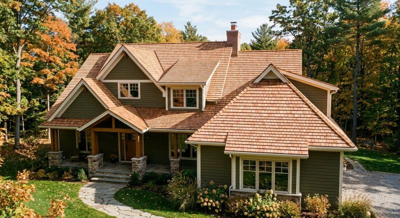Cedar Roof Installation in Palmer Lake, CO