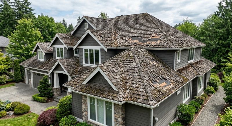 Cedar Roof Replacement in El Paso County, CO