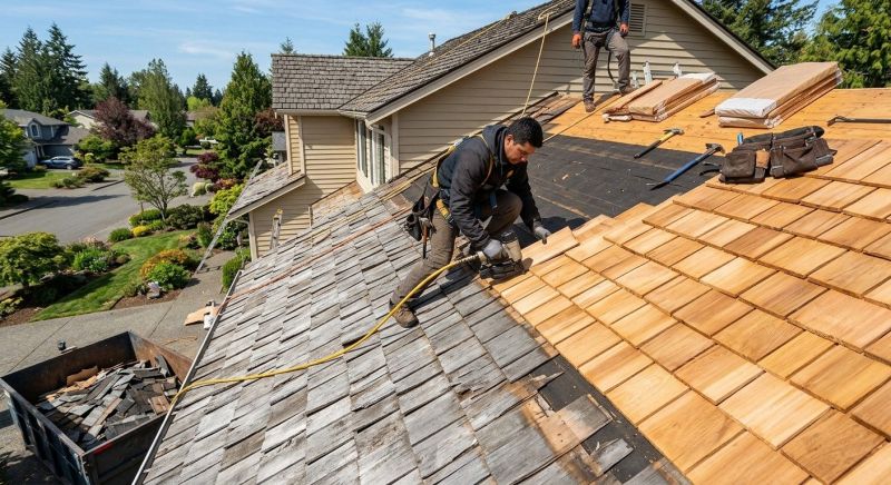 Cedar Roof Replacement in Elbert County, CO