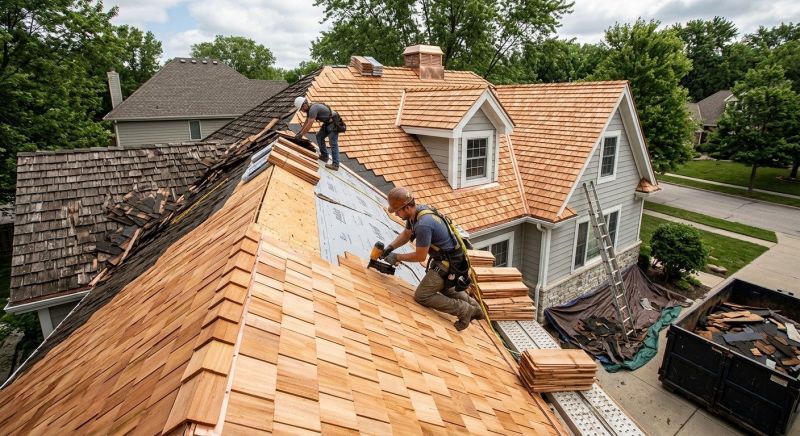 Cedar Roof Replacement in Palmer Lake, CO