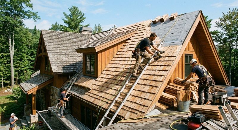 Cedar Roof Replacement in Teller County, CO
