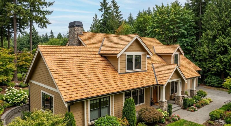 Cedar Shake Roof Construction in Castle Rock, CO
