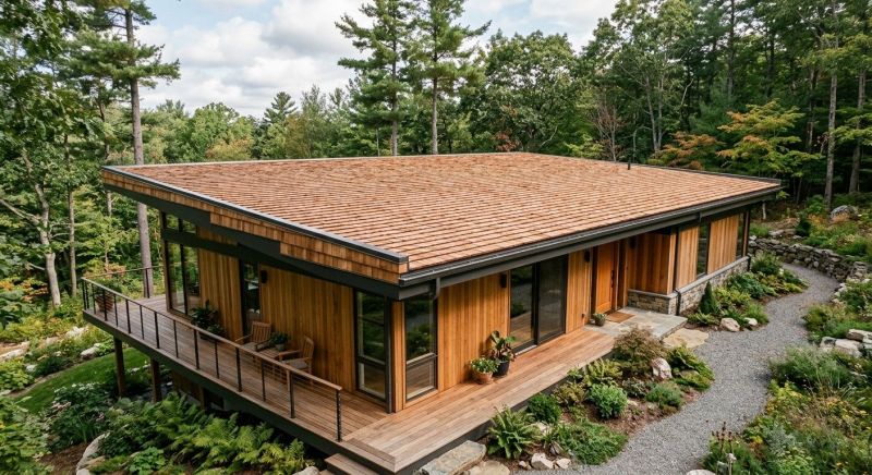Cedar Shake Roof Construction in Colorado Springs, CO