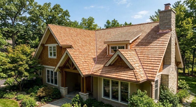 Cedar Shake Roof Construction in Sedalia, CO