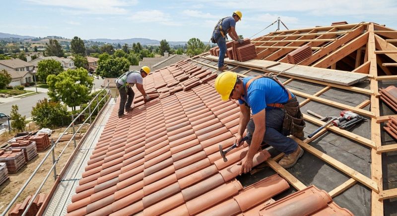 Clay Roof Installation in Larkspur, CO