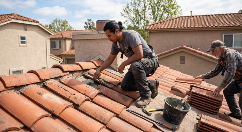 Clay Roof Leak Repair in Monument, CO