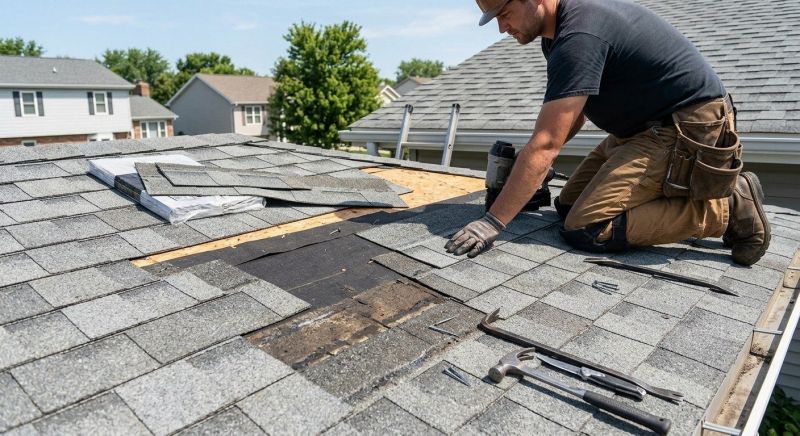 Composite Roof Repair in Monument, CO