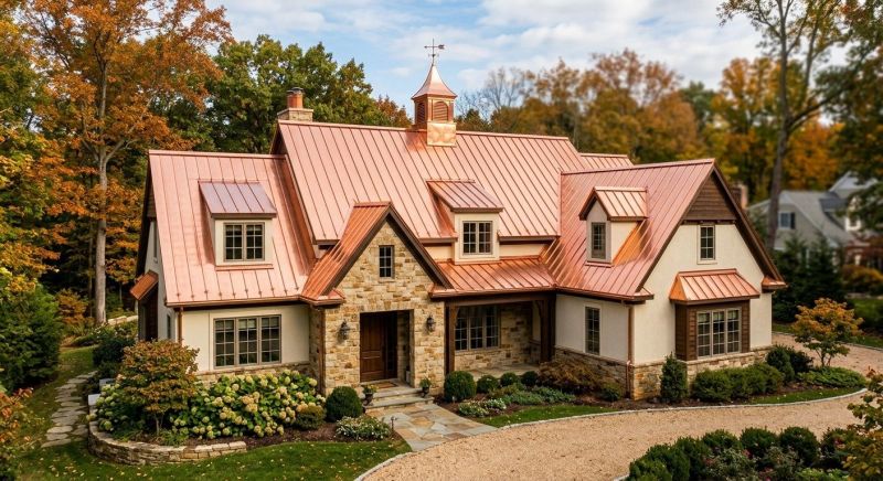 Copper Roof Repair in Monument, CO