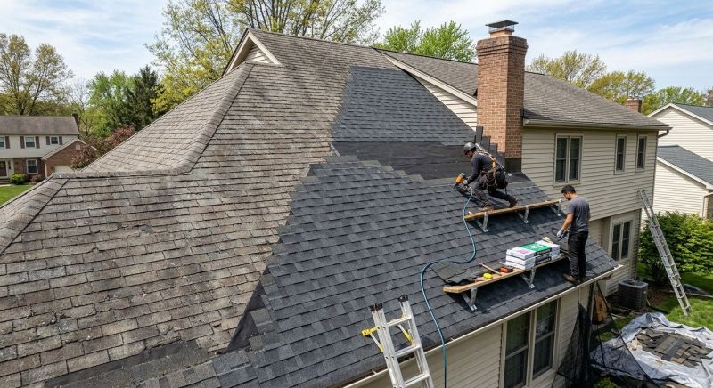 Damaged Roof Replacement in Monument, CO