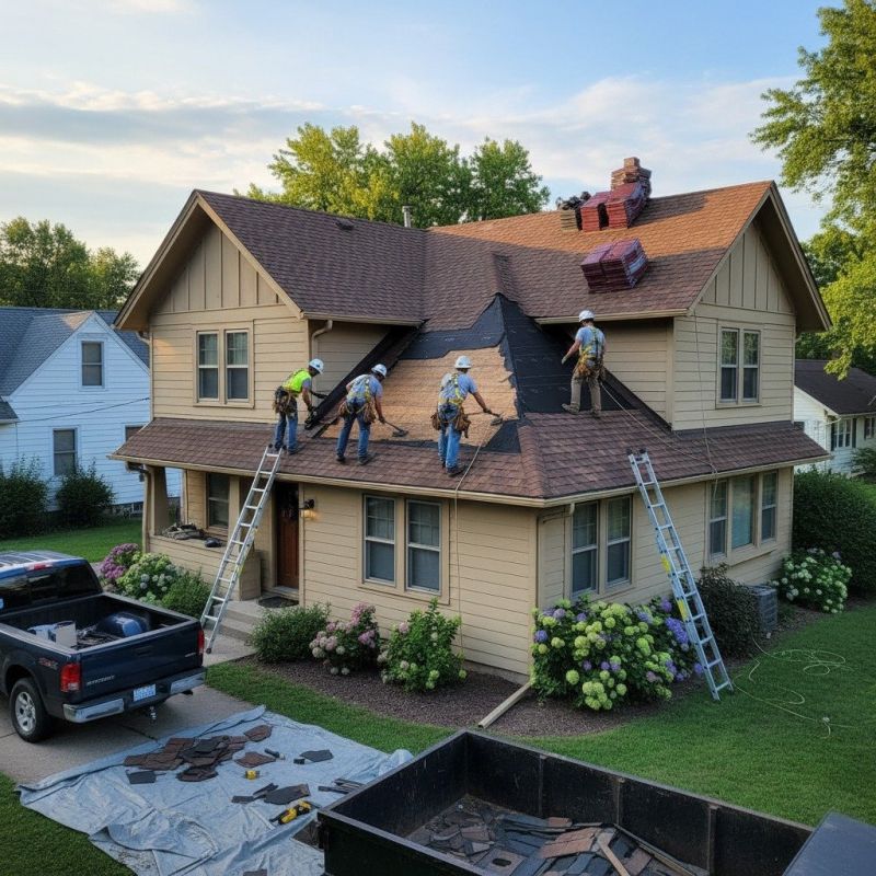 Damaged Roof Replacement in Monument, CO
