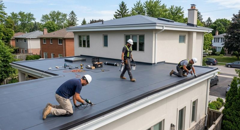 Epdm Roof Installation in Palmer Lake, CO