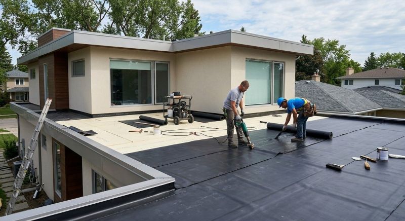Flat Roof Installation in Sedalia, CO