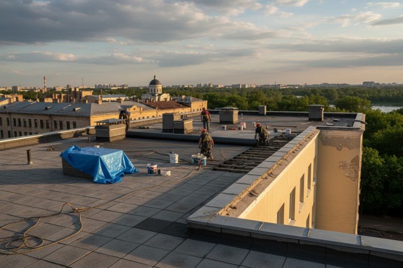 Flat Roof Replacement in Elbert, CO