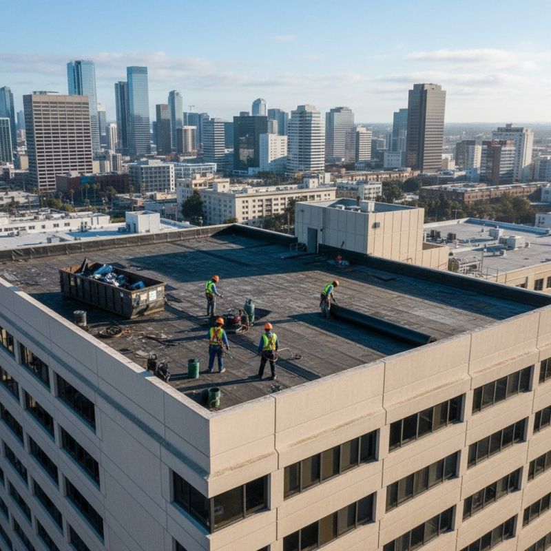 Flat Roof Replacement in Sedalia, CO