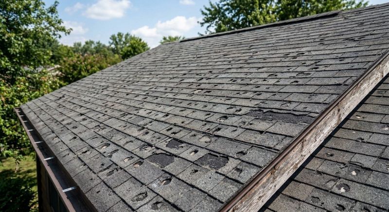 Hail Damage Roof Repair in Larkspur, CO
