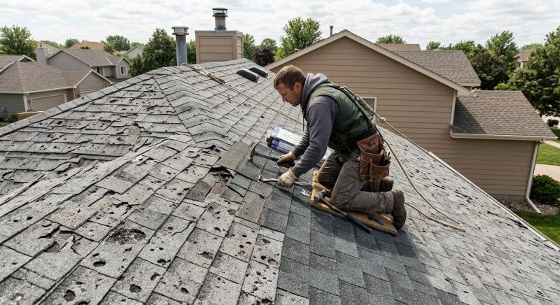 Hail Damage Roof Repair in Monument, CO