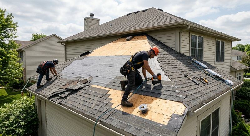 Hip Roof Shingle Replacement in Monument, CO