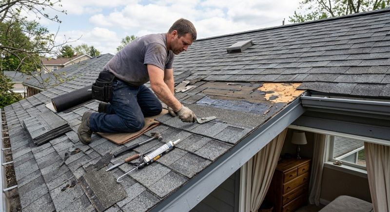 House Roof Repair in Castle Rock, CO