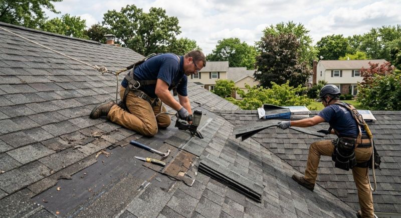 House Roof Repair in Larkspur, CO
