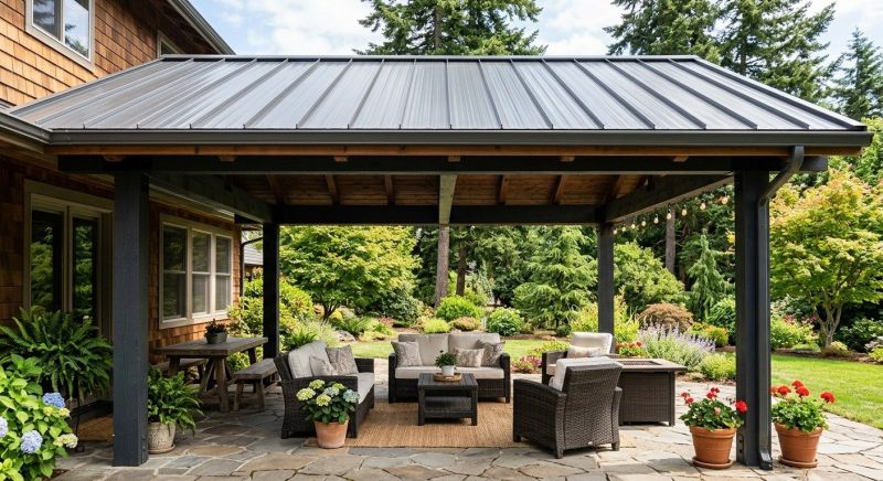 Metal Patio Roof Repair in Monument, CO