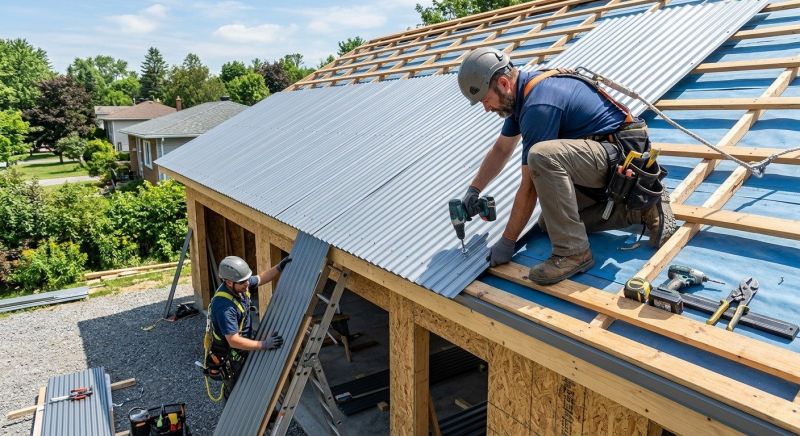 Metal Roof Installation in Castle Rock, CO