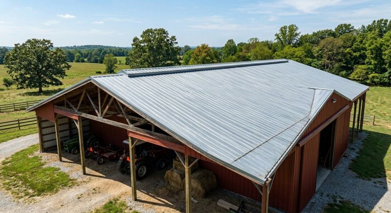 Pole Barn Roof Repair in Monument, CO