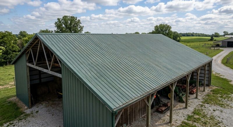 Pole Barn Roof Repair in Palmer Lake, CO