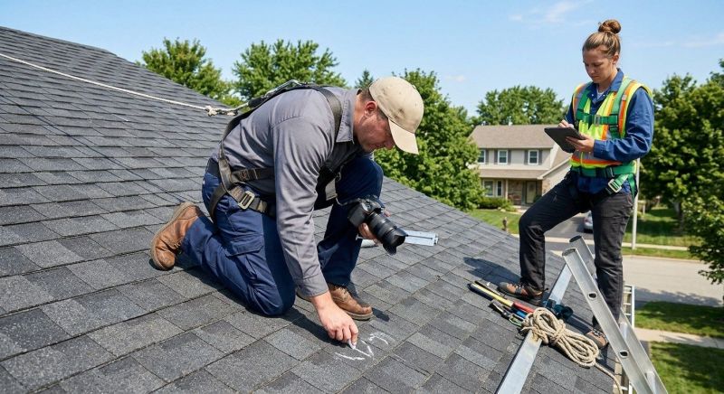 Roof Damage Inspection in El Paso County, CO