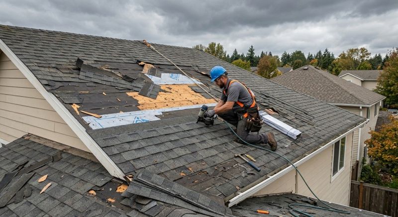 Roof Damage Repair in Castle Rock, CO