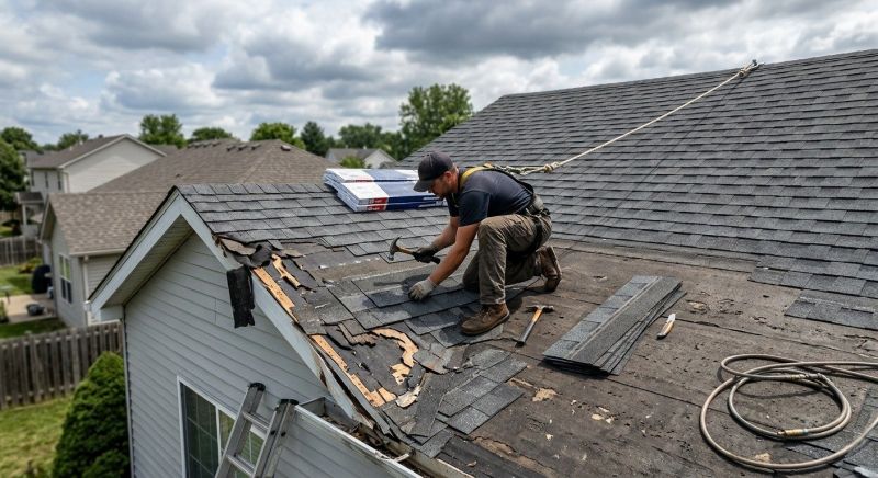 Roof Damage Restoration in Castle Rock, CO
