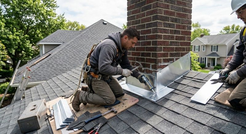 Roof Flashing Installation in Elbert County, CO