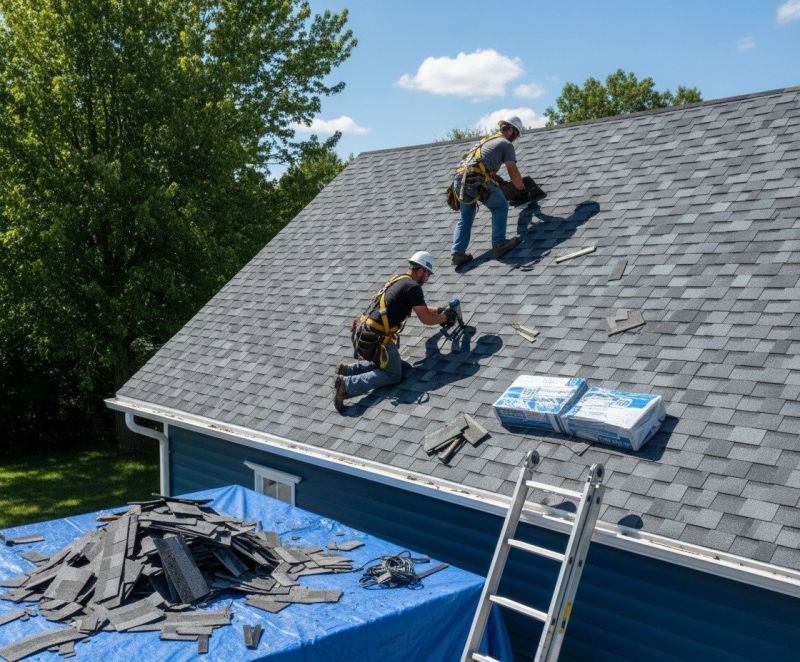 Roof Shingles Replacement in El Paso County, CO