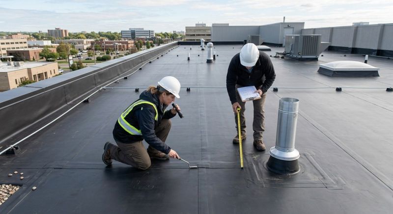 Rubber Roof Inspection in Monument, CO