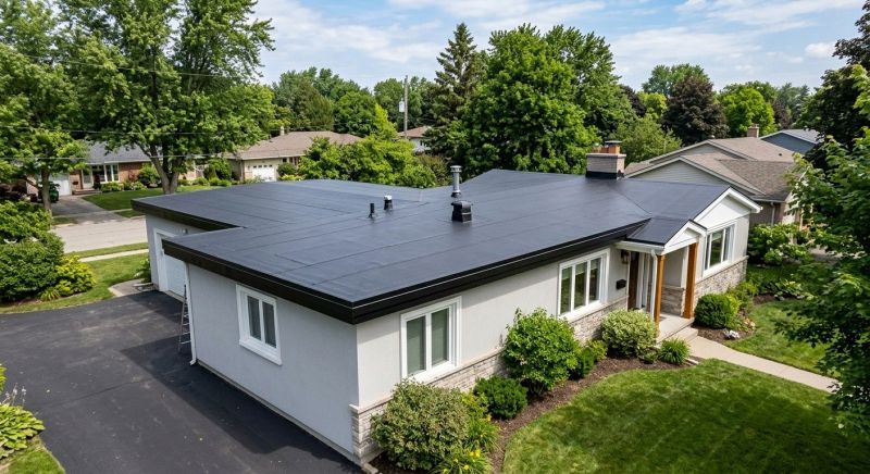 Rubber Roof Installation in Monument, CO