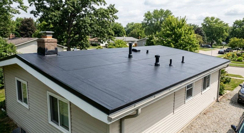 Rubber Roof Installation in Monument, CO