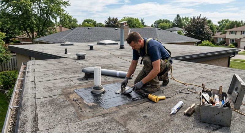 Rubber Roof Repair in Elbert County, CO