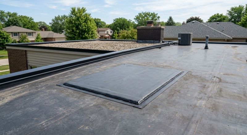Rubber Roof Repair in Monument, CO