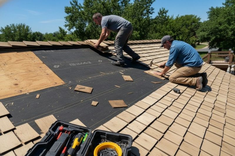 Shake Shingle Repair in Elizabeth, CO