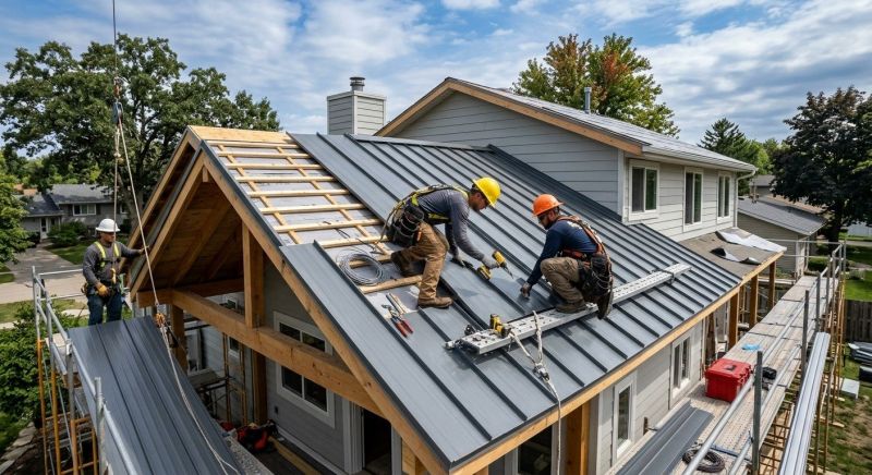 Sheet Roofing Installation in Elizabeth, CO